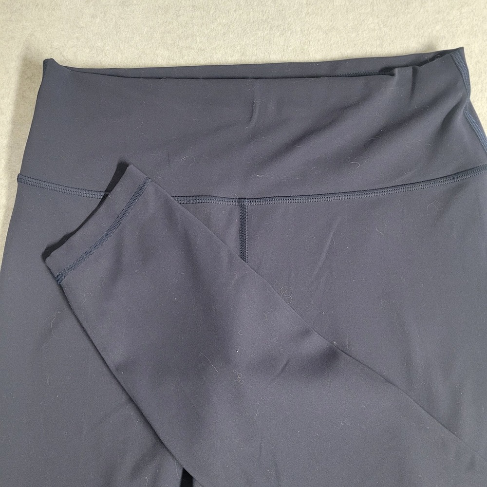 Lululemon Wunder Under Train High Rise Tight Navy Blue Everlux Leggings Size 14